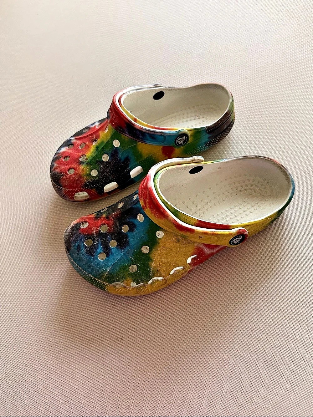 Crocs Classic Tie-Dye Graphic Clog Multicolor Size US 7